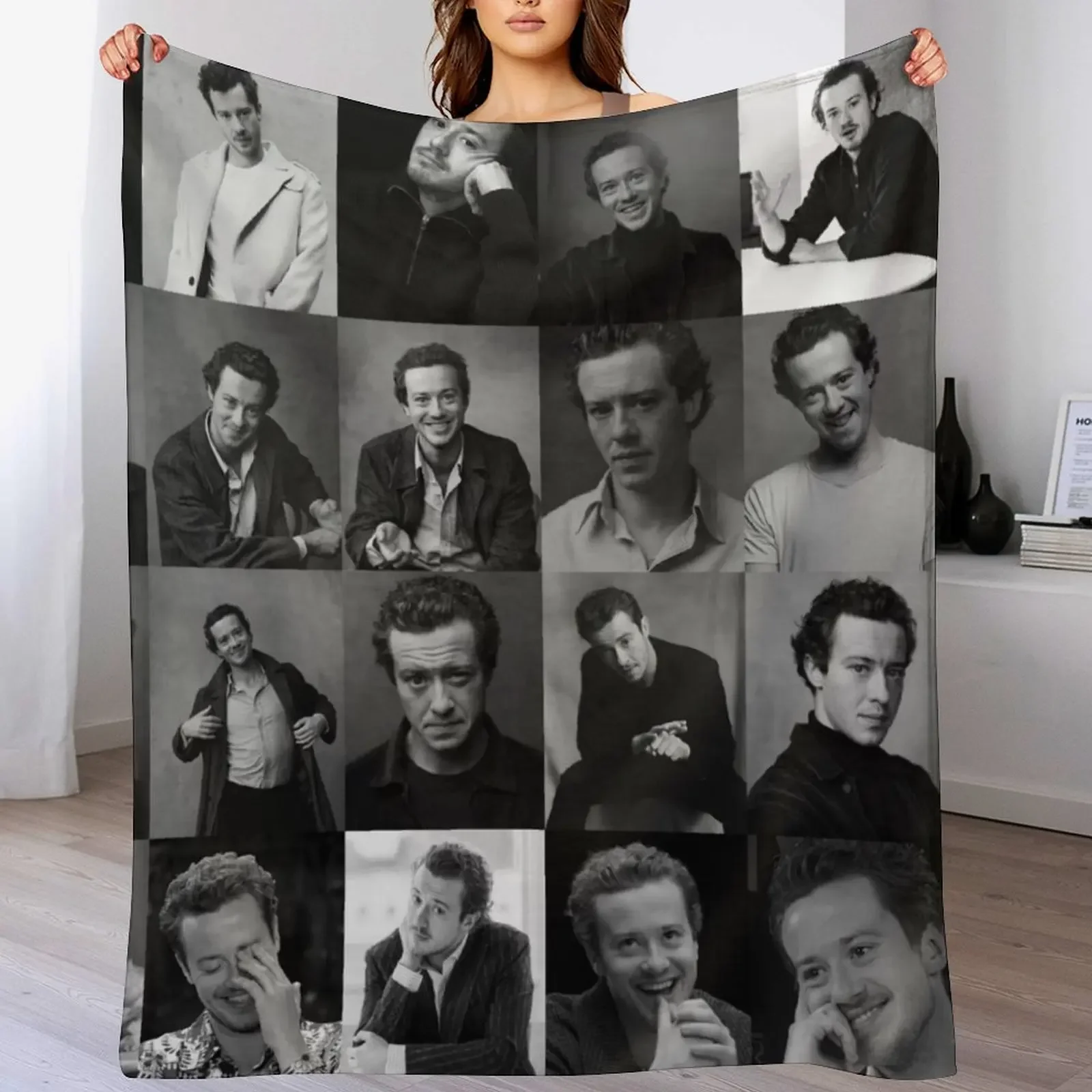 

Joseph Quinn Throw Blanket Multi-Purpose Travel Stuffeds Hairy Blankets