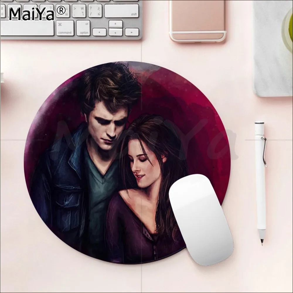 Twilight Mousepad Rubber Small Speed Version Game Computer Keyboard Office Table Mat PC Laptop Mouse Mat Writing Desk Mats