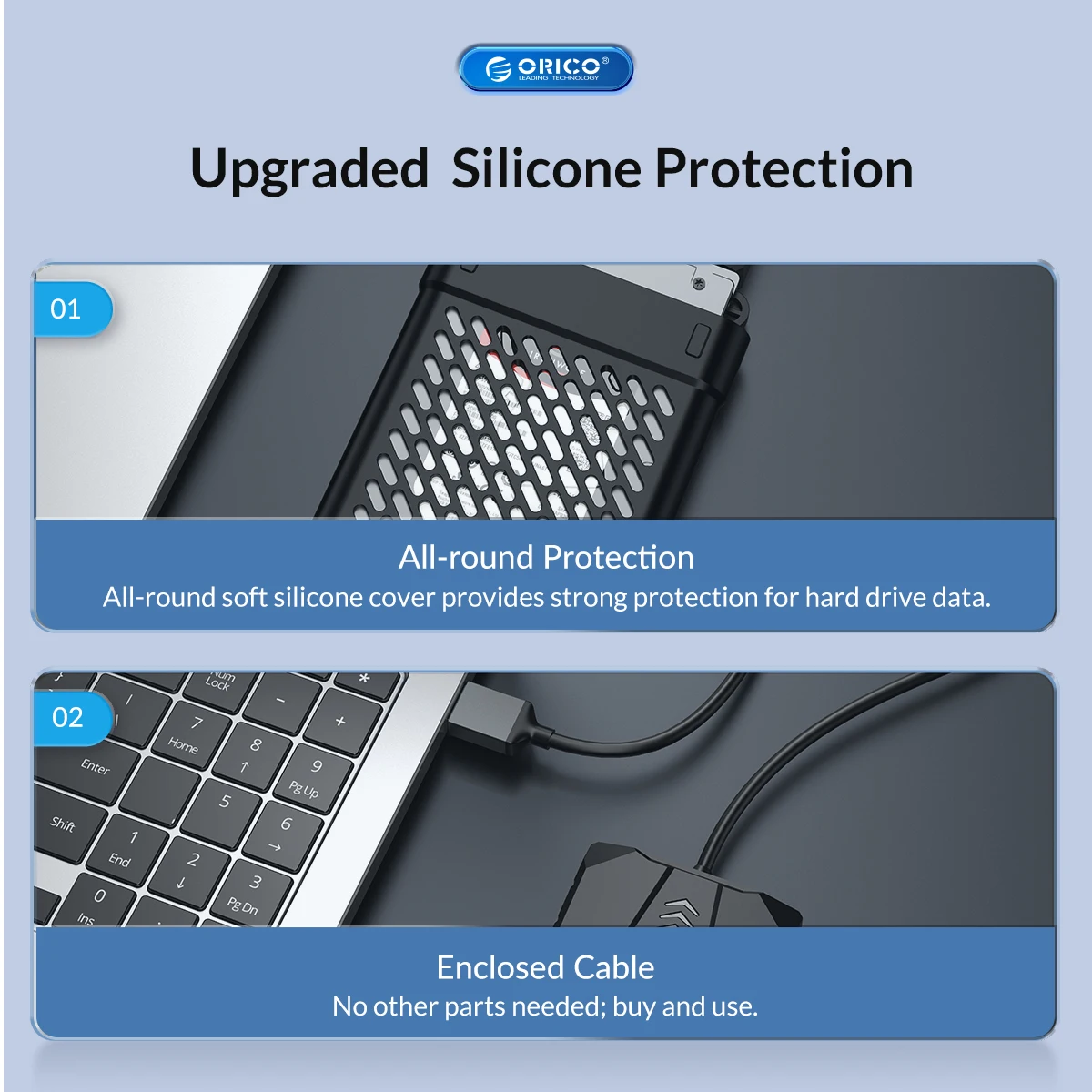 ORICO 2.5 Inch SATA Adapter with 2.5\