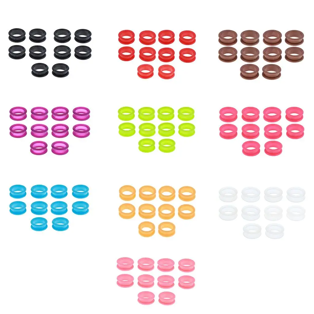 

Anti Slip Silicone Finger Inserts for Professional Hair Cutting Scissors Comfort Grips for Barbershop Hairdressers