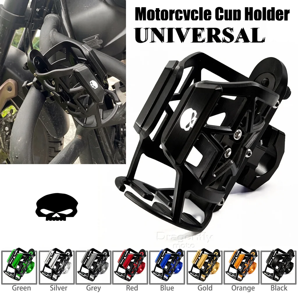 Cup Holder For Harley Davidson ADV 1250 PA1250 Special Softail Sportster Touring Motorcycle Beverage Water Bottle Cage Drink Cup