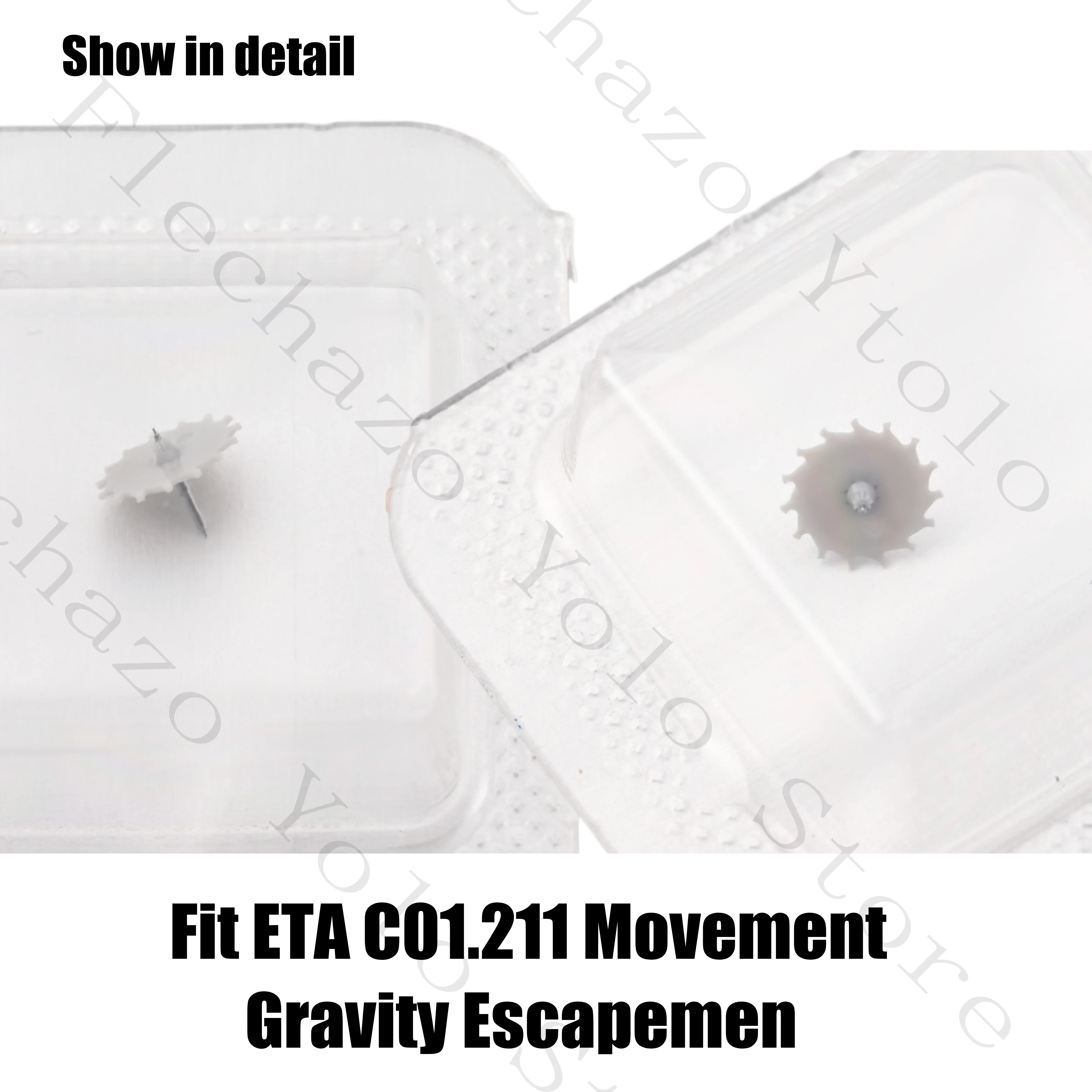 Original ETA C01.211  Movement  Accessories Escapement Fork Gravity Escapemen Wheel Fit C01.211 Movement Watch  Repair Part