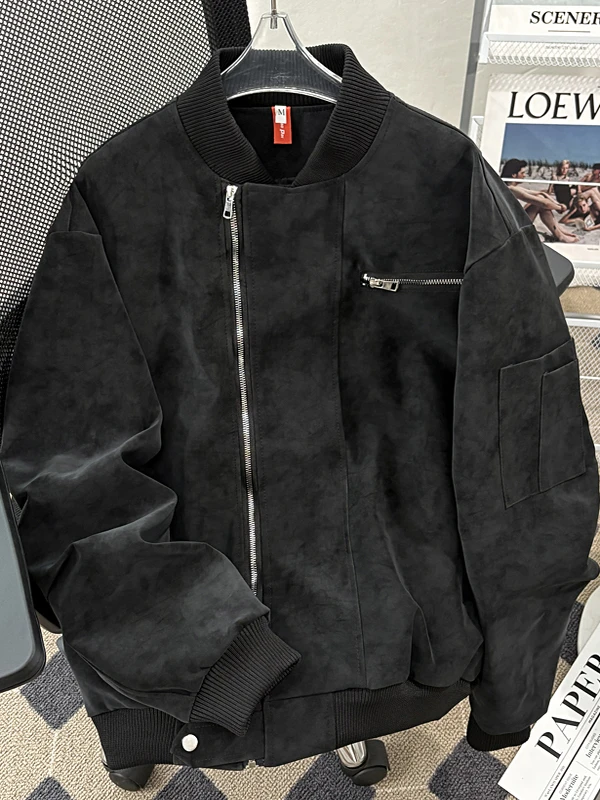 

Мужская бейсбольная одежда из искусственной кожи Cleanfit American Sle Pilot Jaet, модная верхняя одежда для мотоцикла Haome, весна-осень