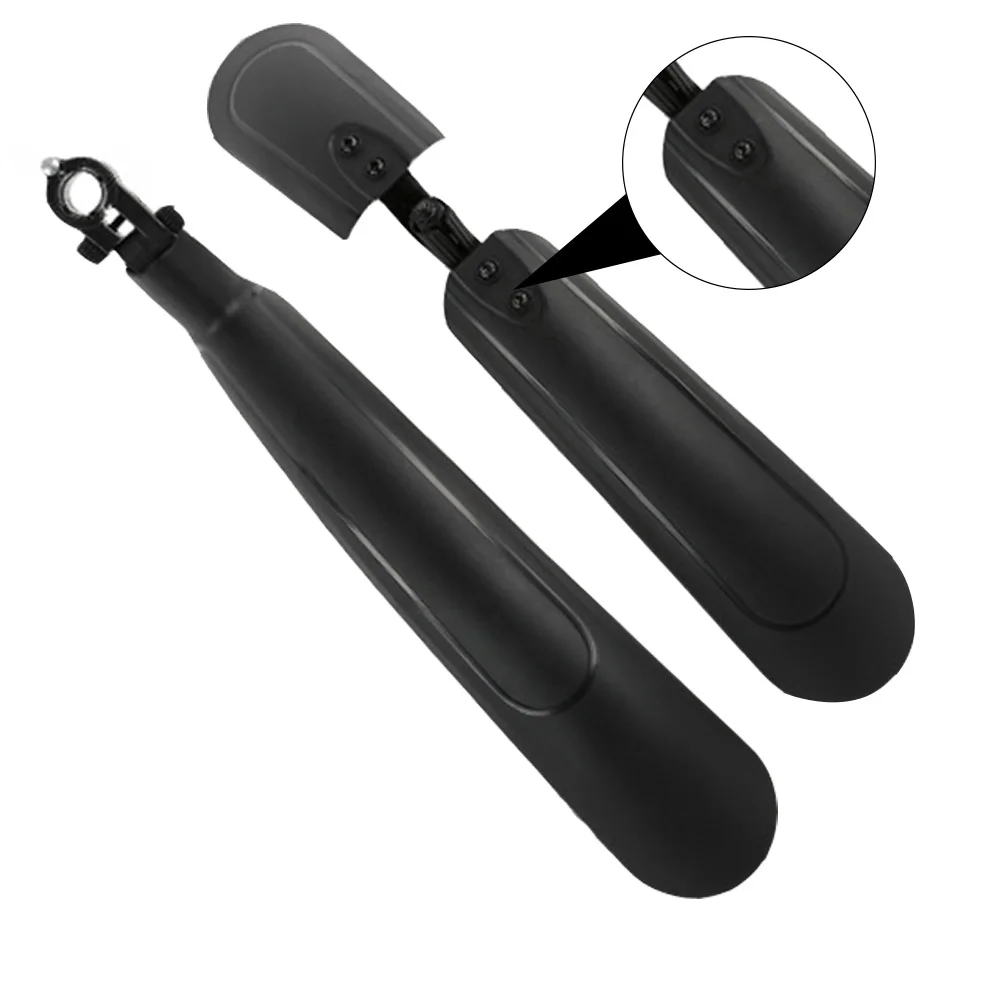

1Pair Rear Mud Guard Bike Front Mudguard Bicycle Mudguards Lengthened Design Splash Proof for Cycling