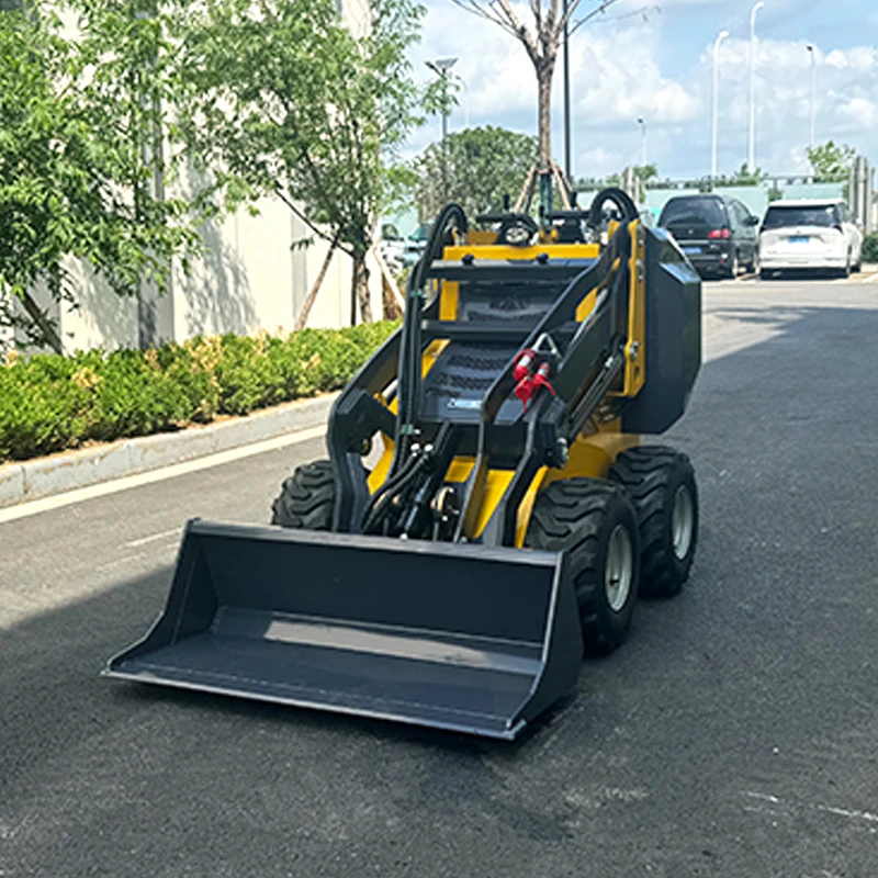 

Farm Mini Skid Steer Loader EPA Customized Europe Agriculture Mini Loader With Attachments Multifunctional Skid Steer Loader