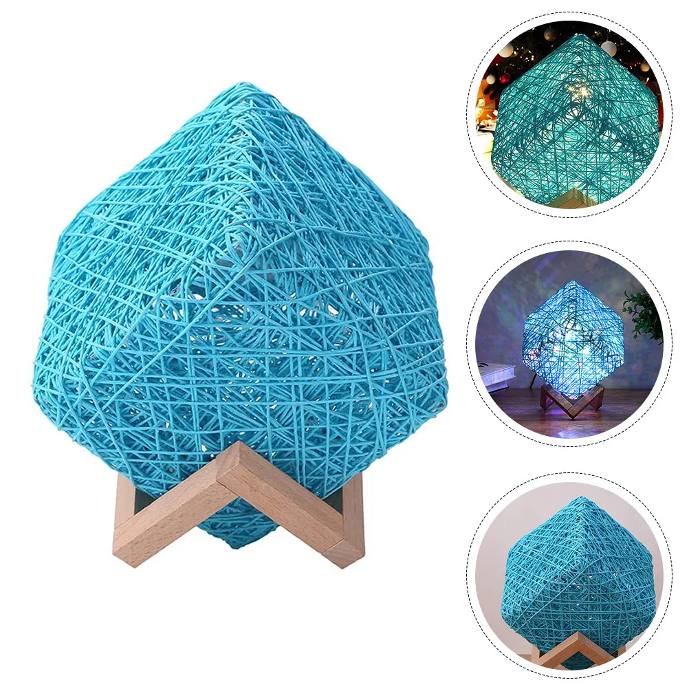 

1Pcs Star-Sky Projection Night Lamp Rattan Square Light Creative Bedroom Party Festival Decorative Light Ornament Home Decor