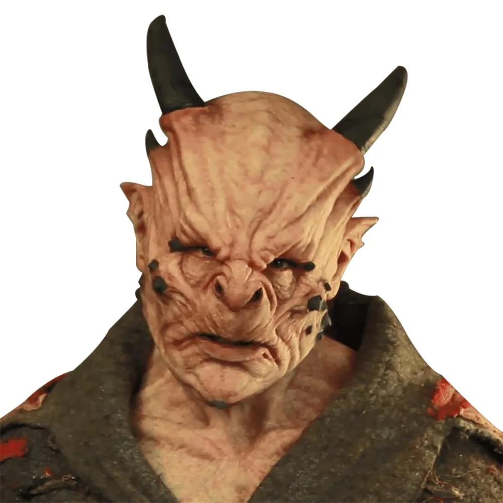 

Новый Хэллоуин Карнавальный Рог Варкрас Маска Террор Маска Бик Дьявол Рог Макет Маска Лидер продаж