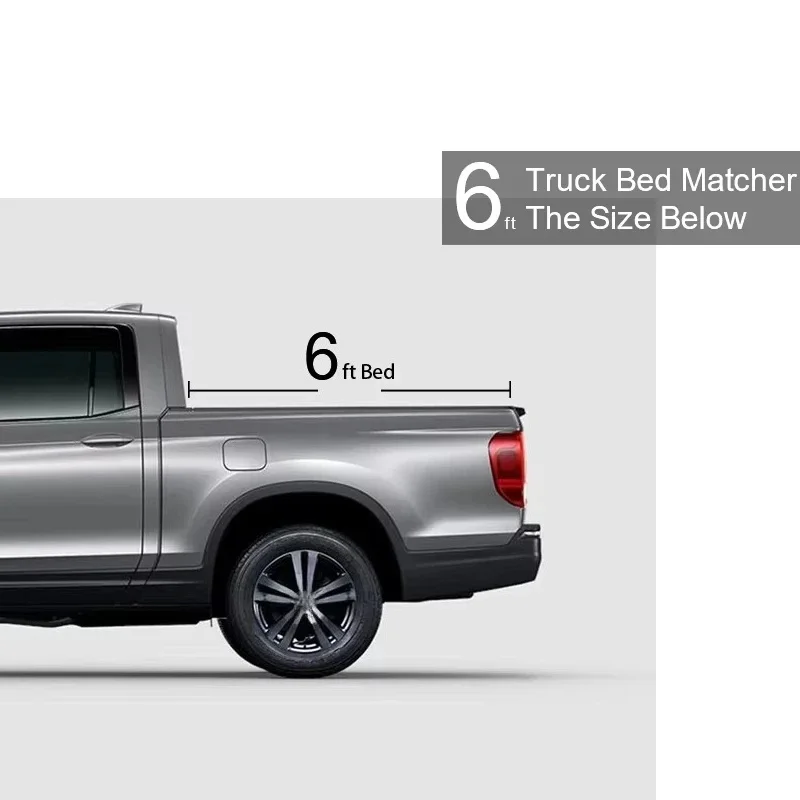 Car Accessories Factory Hard Retractable Pickup Tonneau Bed Cover Exterior Modification Accessories