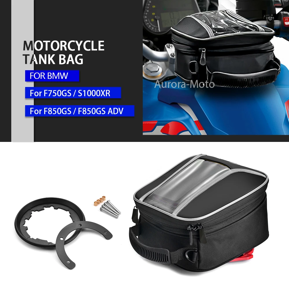 Tanklock Fuel Tank Bag For BMW F750GS F 750 GS F850GS F850 GS Adventure 2018 - 2023 2024 Tankbag Motorcycle Navigation