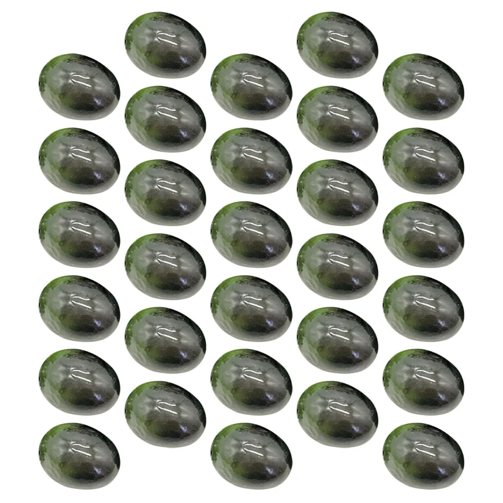 30 Pcs Imitation Olive Fruits Artificial for Decoration Lifelike Olives Cute Stuff