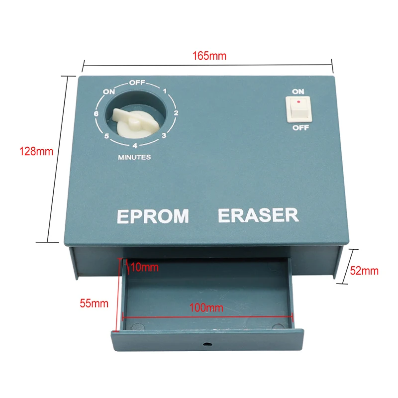 ยางลบข้อมูล EPROM UV 220สีเขียวหายได้ตัวจับเวลาที่สามารถกำจัดคราบน้ำมันได้กำจัดรังสีชิปเซมิคอนดักเตอร์