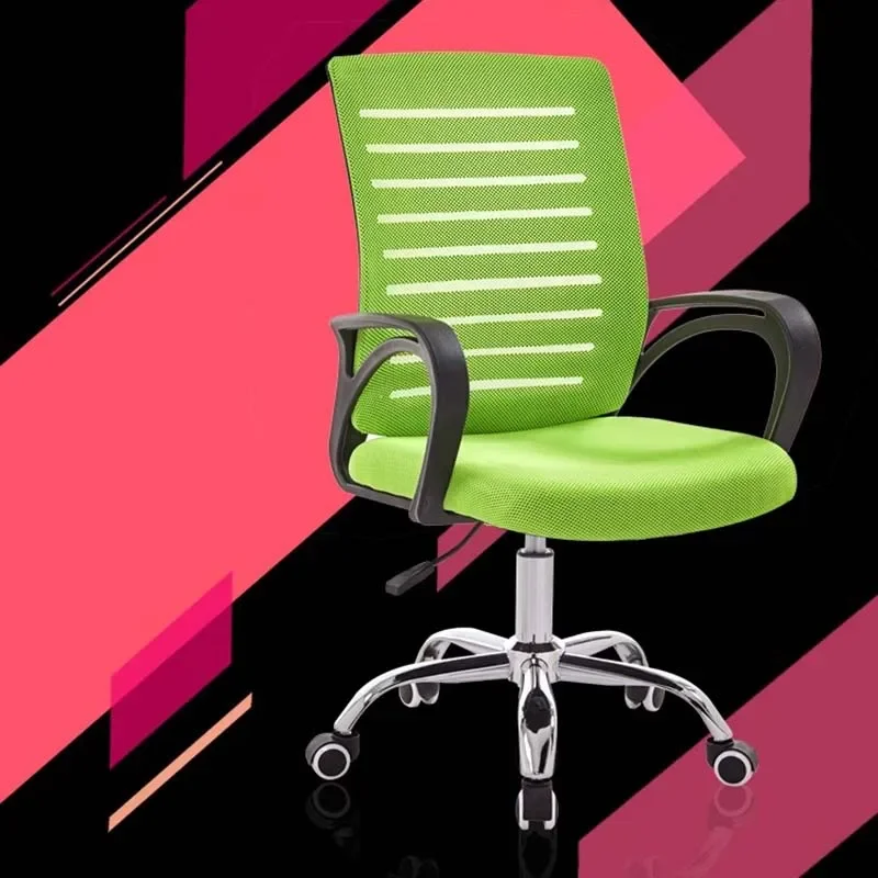 Metalic Rotating Office Chair Adjustable Fancy Comfy Mobile Gaming Office Chairs Ergonomic Swivel Sillas De Oficina Furniture