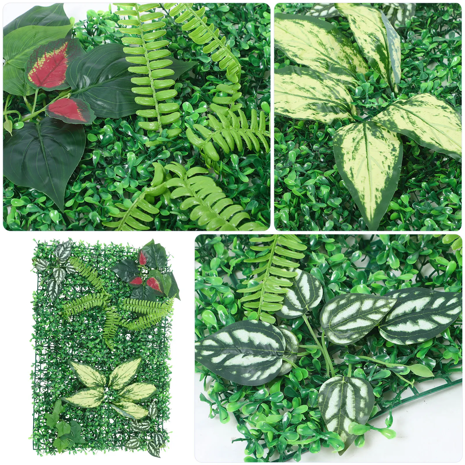 

Artificial Hedge Plant Wall Greenery Panel For Wedding Party Room Decor Garden Fence Cover Outdoor Indoor Plants Panel