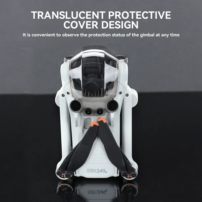 Крышка объектива для дрона DJI Mini 3 Pro, встроенный датчик, защитная крышка, карданная камера, защита от царапин, защита от столкновений, аксессуары