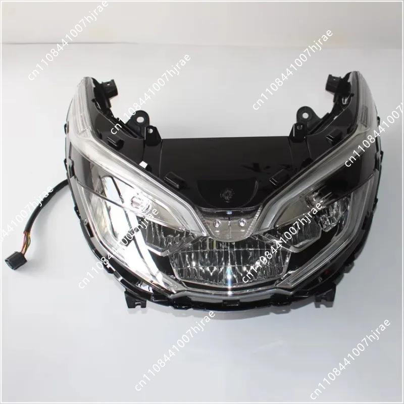 Scooter Head Lamp With Integrated Turn Signal Light Fit PCX150 2018-2020 Motorbike Original Look Front Headlight Mod Accessories