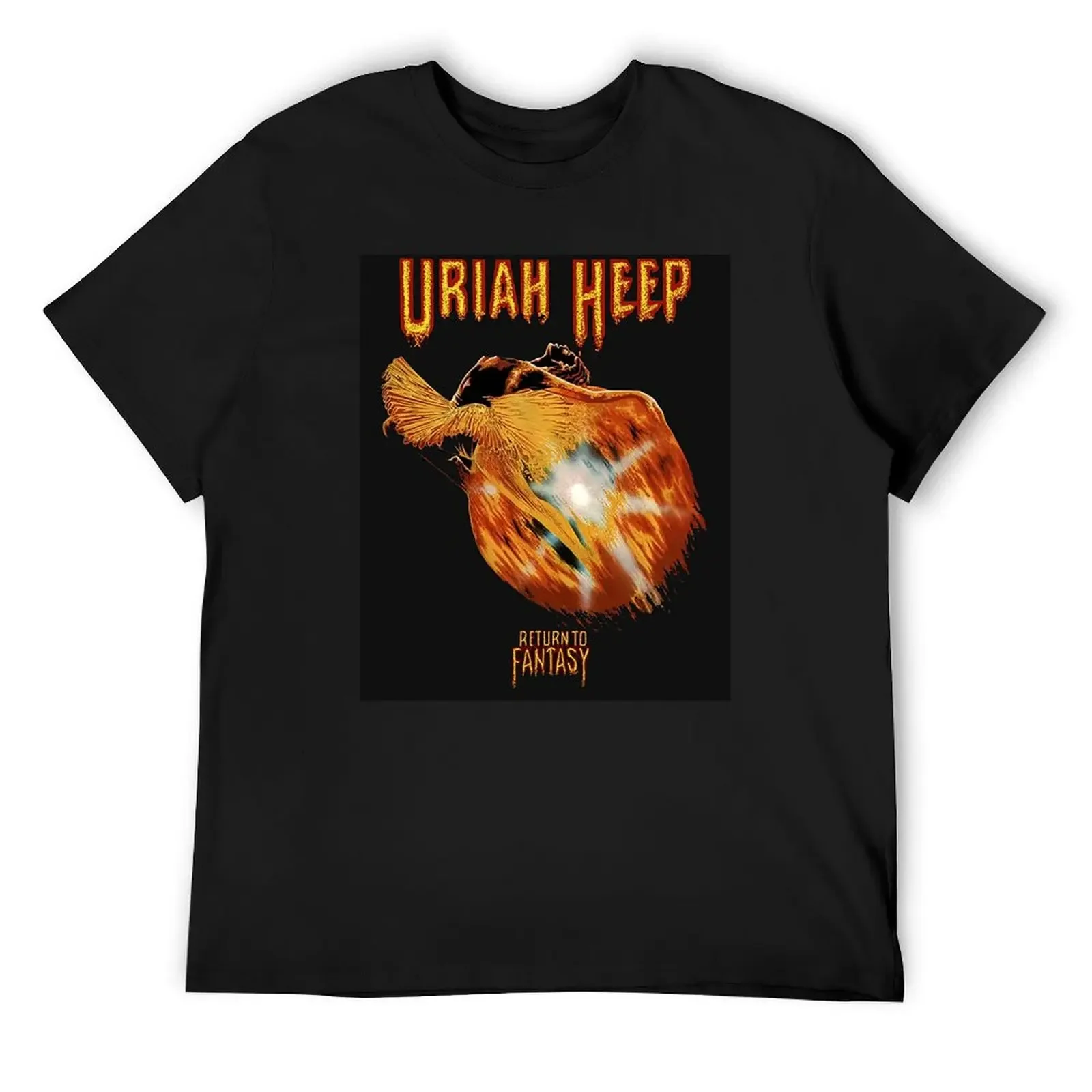 

best new uriah heep T-Shirt basketball graphic tees kawaii clothes heavyweight t shirts for men