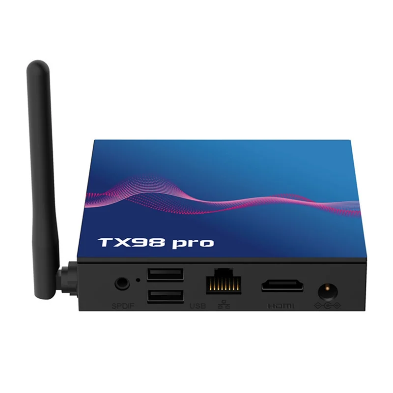 

【NEW】TX98 PRO Android 12 TV BOX 4G 64G Allwinner H618 Quad Core 6K 4K BT 5G Wifi6 Voice Smart Media Player Set Top Box UK Plug