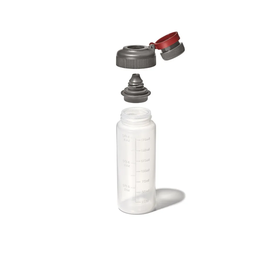 

2Pcs/Set Scaled Squeeze Sauce Bottle Dustproof Transparent Ketchup Dispenser Plastic 2 Size Sauce Storage Container Mustard