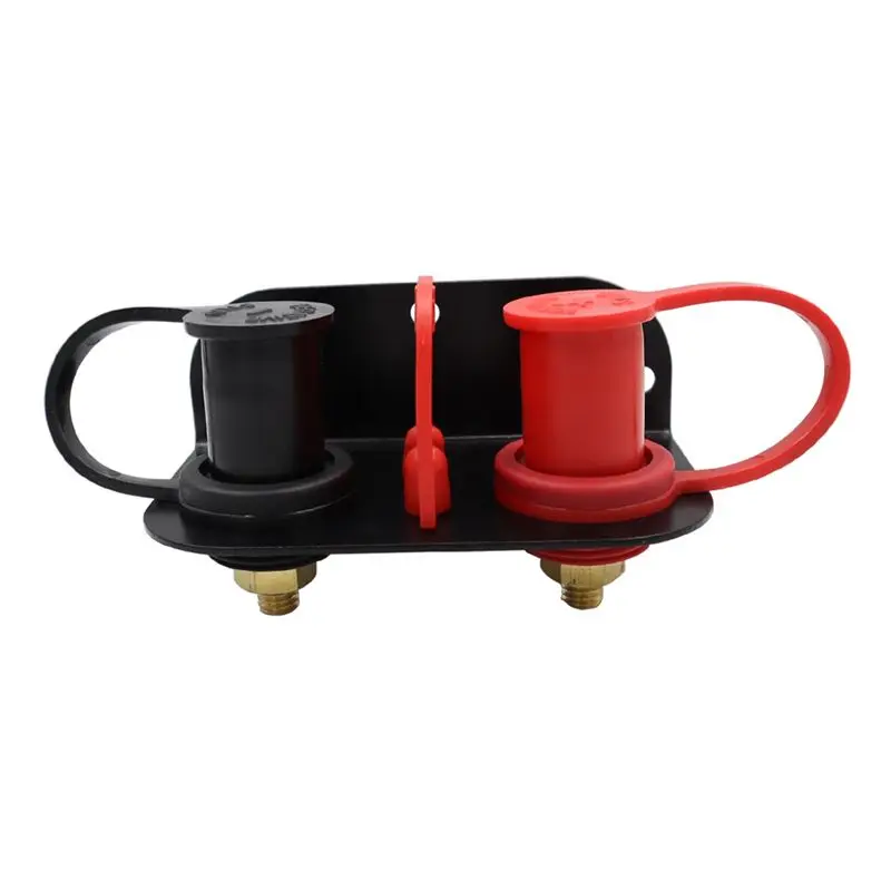 

ABHX-250A 12V Premium Remote Battery Power Junction Kit For Car Trucks Boats 3/8In Studs Junction Post Battery Charging Posts