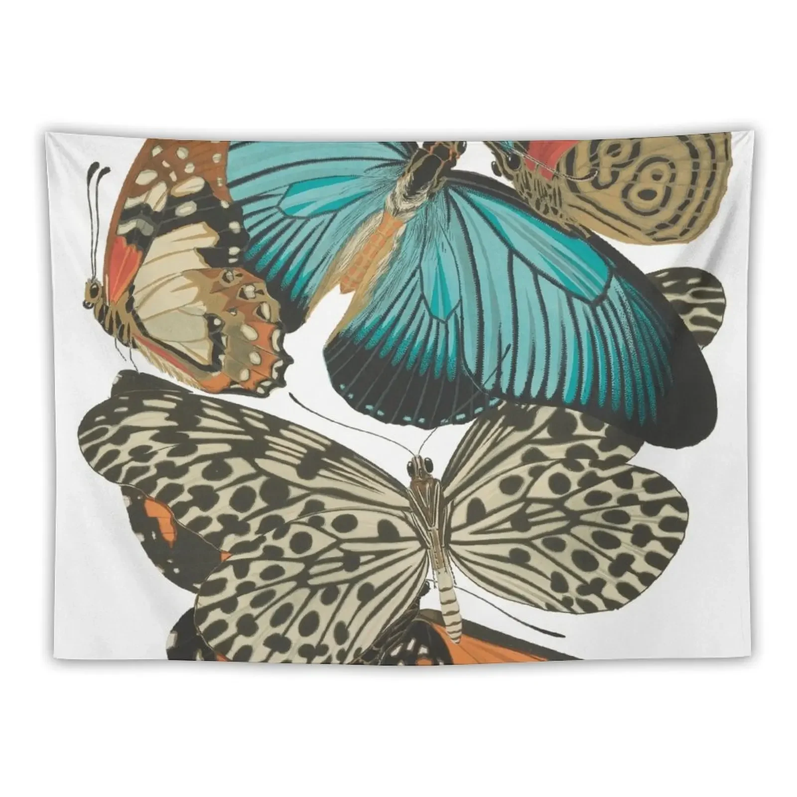 

Vintage Butterflies Tapestry Cute Decor Wallpaper Bedroom Tapestry