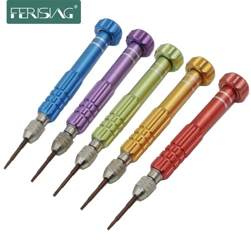 

5 in 1 Repair Opening Magnetic Screwdriver Kit Set For Watch Cell Mobile Phone DIY Disassemble Open Tool Precision Screwdrivers