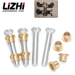 1Set Car Door Hinge Pins Bushing Repair Assembly Kit Set For Nissan Navarra 1997-2005 D22 High Strength Corrosion-Resistant