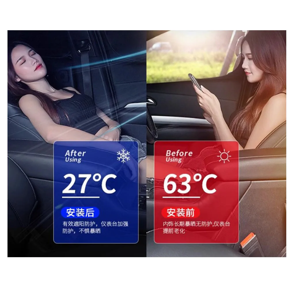 ل BYD ليوبارد 8 Denza B8 الشمسيات UV حماية الستار الشمس الظل قناع الجبهة الزجاج الأمامي حامي اكسسوارات السيارات