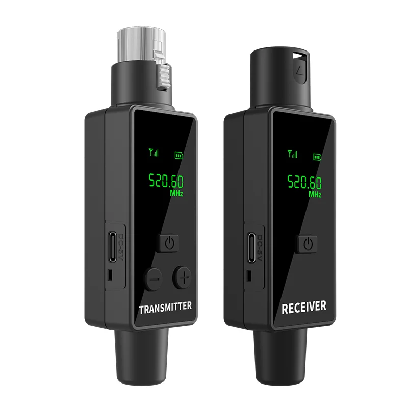محول XLR نظام إرسال واستقبال الميكروفون اللاسلكي مناسب للميكروفونات الديناميكية والقيثارات وخلاطات الصوت #1