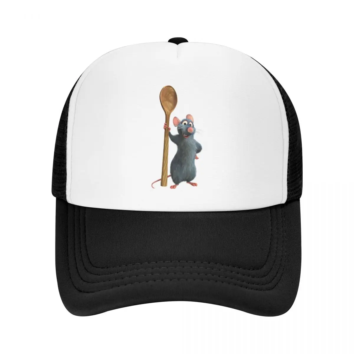 Custom Little Chef Ratatouille Remy Baseball Cap Sun Protection Women Men's Adjustable Trucker Hat Spring