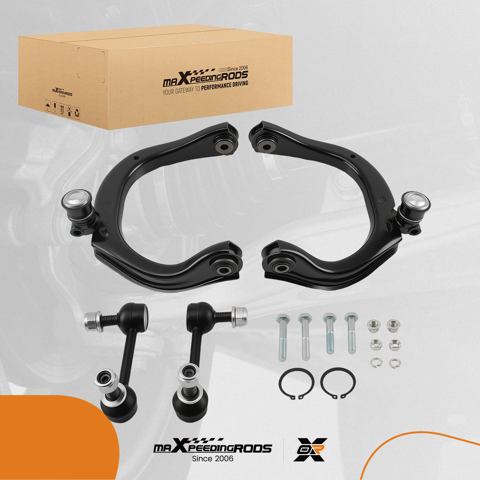 Front Upper Control Arms Ball Joint for 2004 2005 GMC Envoy XUV 2005-2009 9-7x