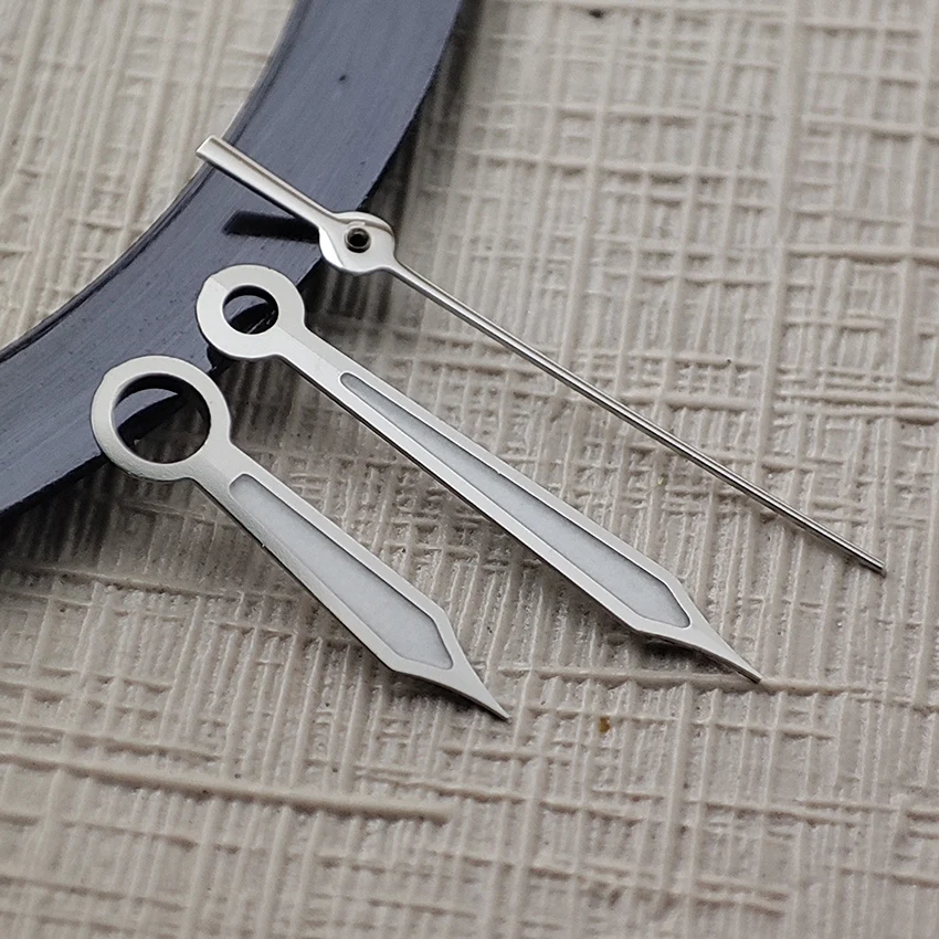 Watch accessorie NH35 Hands C3 green luminous hands silver gold rose gold and black Hands suitable for NH35/NH36/4R/7S movement