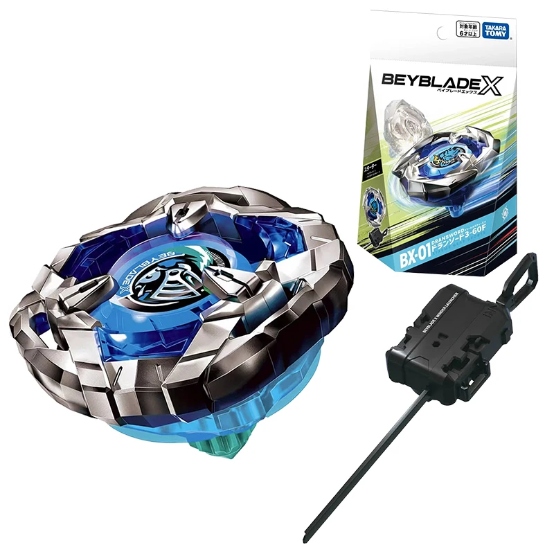 Original Beyblade X Takara Tomy BX-01 Drunsword Beyblade X Hellscythe BX-02 BX-03 BX-04 Set Booster Cartoon Children Toy For Kid