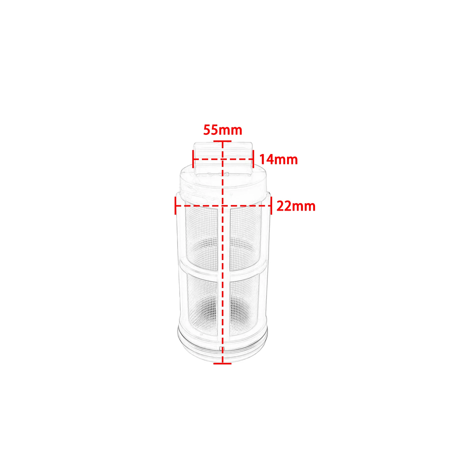 Oil Filter Element Motorcycle Parts Engine Oil Strainer For Piaggio Liberty 125ccm 4T 3V B015454