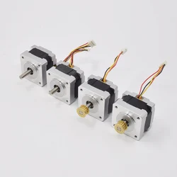 14H33HM NEMA 14 Micro 35MM Hybrid Stepper Motor  2-Phase 4-Wire Stepping Motor 5mm Shaft Pulley Gear for 3D Printer CNC Robot