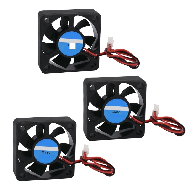 Y1UB for DC 5V 12V 24V 10cm Cooling Fan for 3D Printer Hot End Extruder 5015