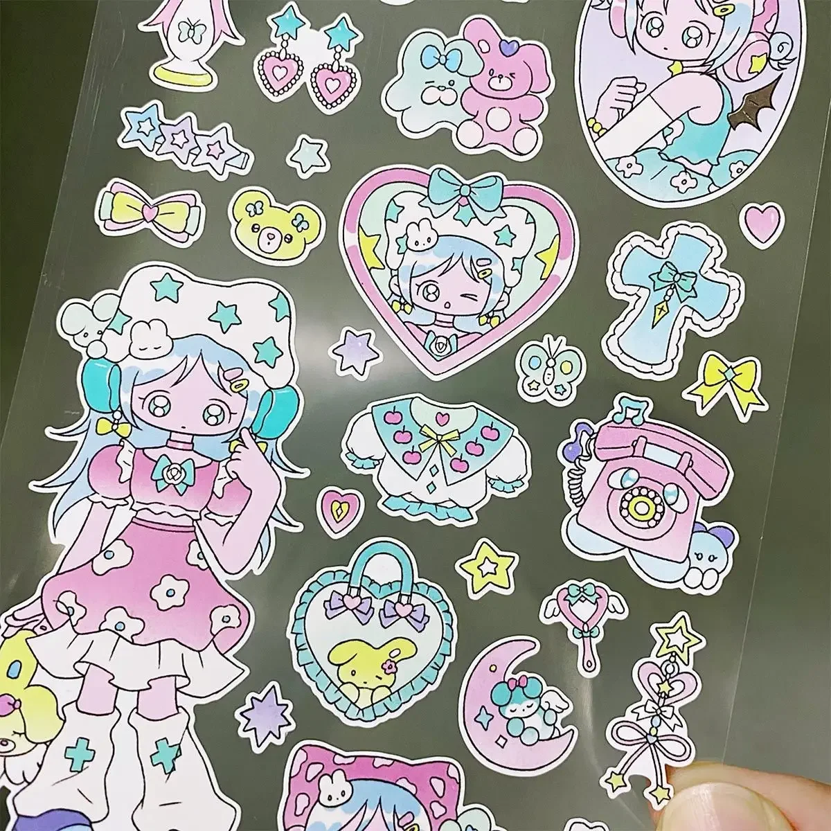 Q Version Cartoon Character Stickers Guka Original Cute Style