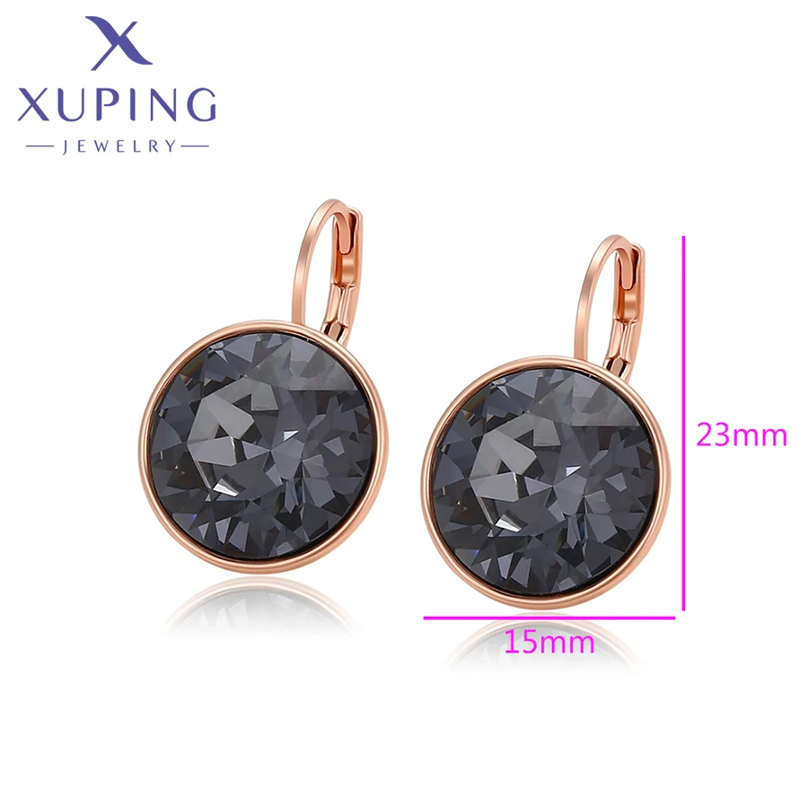 Xuping Jewelry Popular Fashion Charm Elegant Style Earring with High Quality Crystal for Women 20369