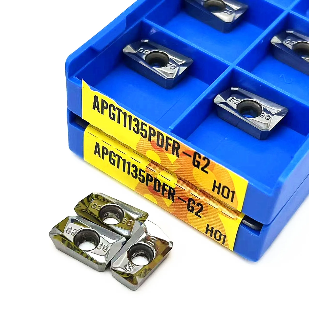 10 pz/set muslimg2 H01 APGT1135 inserto di fresatura inserti in alluminio CNC fresatura interna indicizzabile muslimb G2 H01