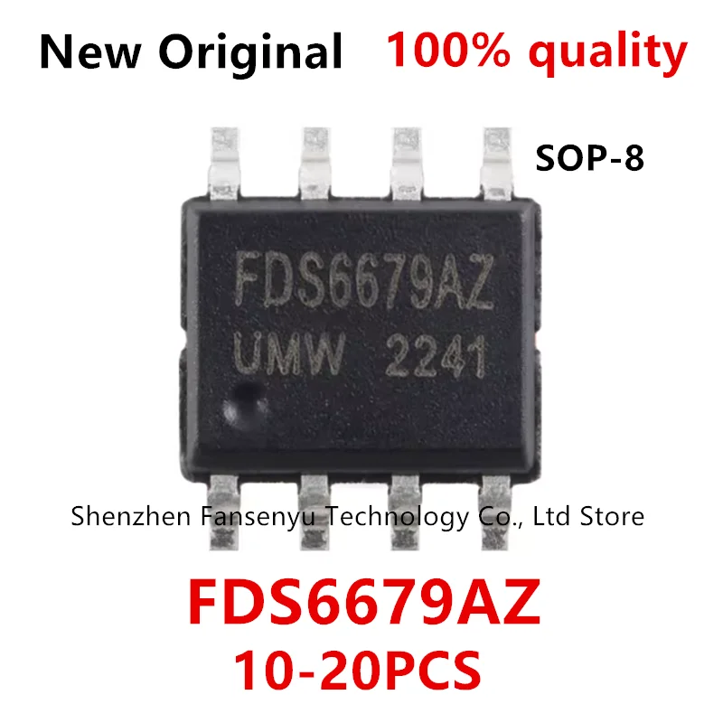 

(20piece)100% New FDS6679AZ FDS6679 6679AZ sop-8 Chipset