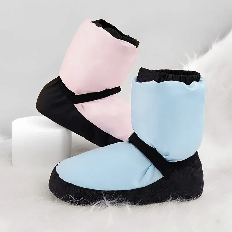 

Winter Ballet Warm Up Booties for kid National Dancing Shoes Adults Modern Dance Ballet Point Warm Shoes Ballerina Boots