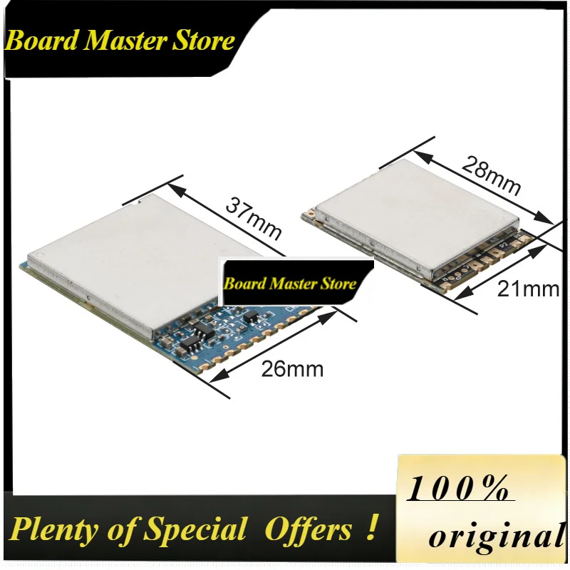BoMaS1PCS 1.2GHz 800mW Transmitter VM1373R 9CH Receiver Wireless Video Audio Transmission Module Upgraded SM1370R SM1302T For RC