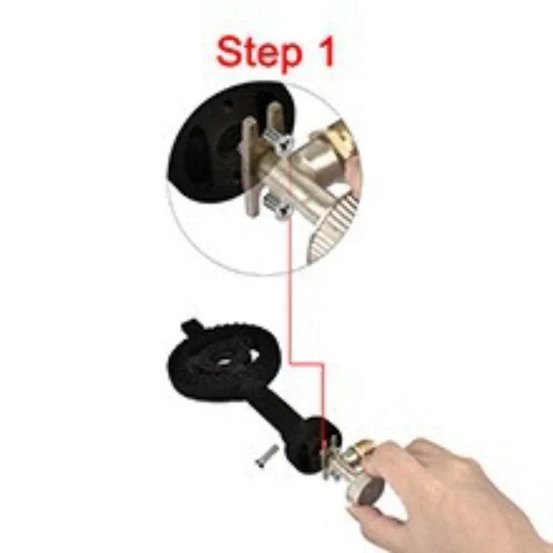 Stufa a gas in ghisa Stufa in ghisa con staffa Stufa a gas propano ad alta potenza Forno a gas da giardino esterno Portatile e facile da usare