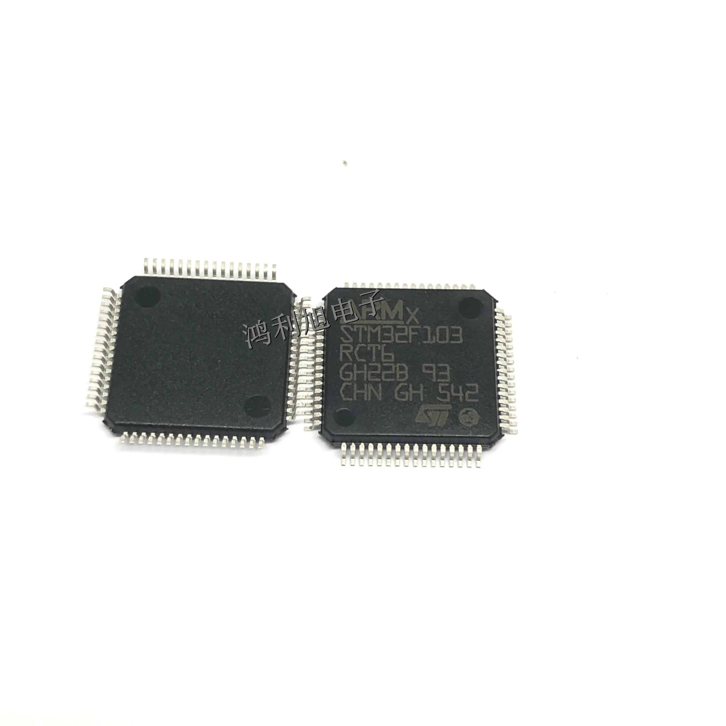 5 Buah/Banyak STM32F103RCT6 STM32F103RCT6TR MCU 32-Bit ARM Cortex M3 RISC 256KB Flash 2.5V/3.3V 64-Pin LQFP Tray