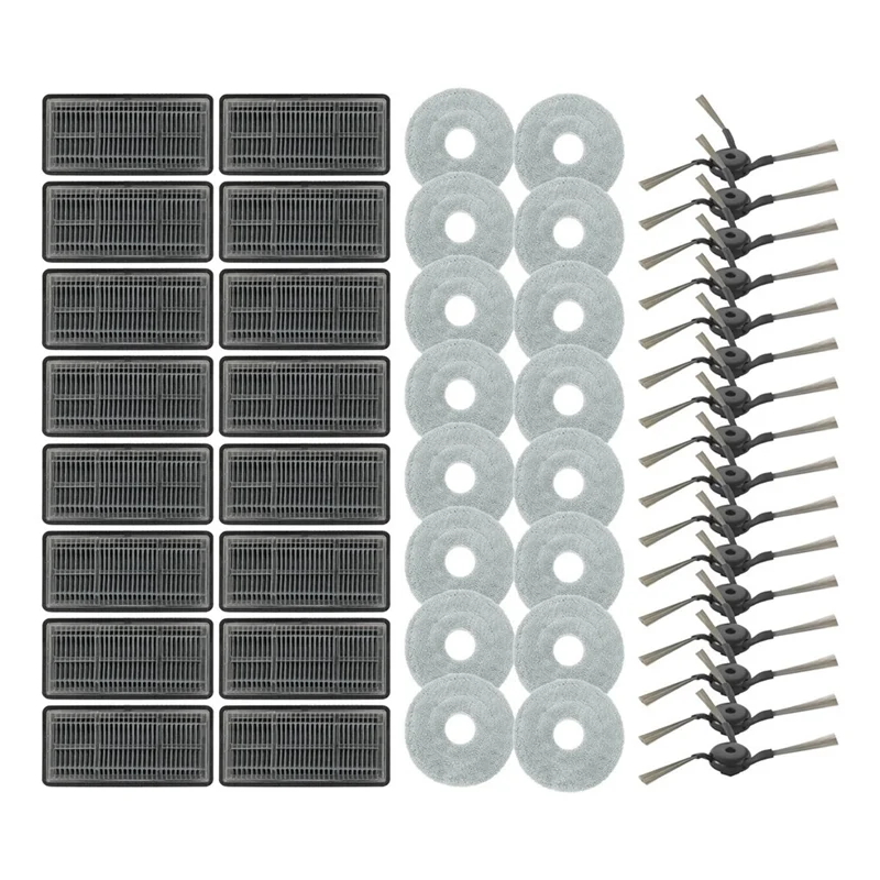 

FGGS-For Dreame X40 Pro Ultra Robot Vacuum Cleaner Hepa Filter Mop Cloth Accessories Replacement Spare Parts