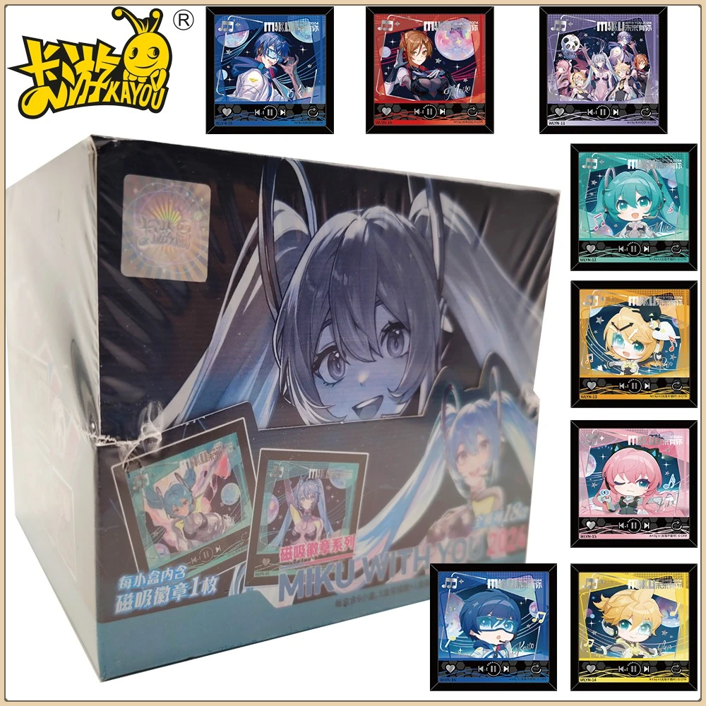 

KAYOU Genuine Hatsune Miku Anime Peripheral Minimalist Fashion Trend Badge Cartoon Exquisite Brooches Backpack Accessories Gifts