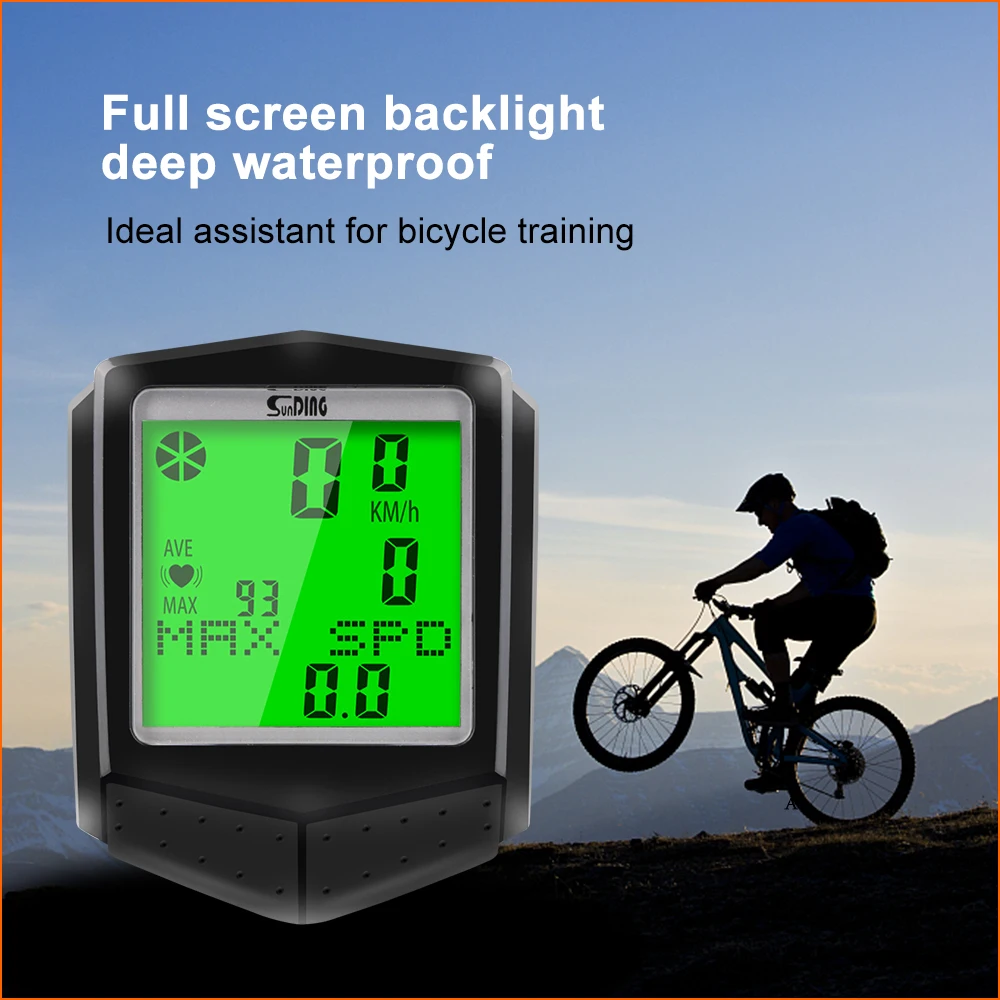 Wireless Cycling Computer Speedometer For Bicycle Cycle Speed Sensor MTB Bike Odometer Bicycle Power Meter Speed Accessories