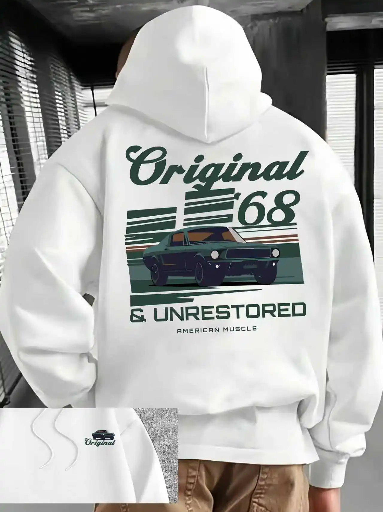 

Fashionable Men's Hoodie New Spring and Autumn Casual Hoodie Sportswear Men's Top Pullover Hoodie