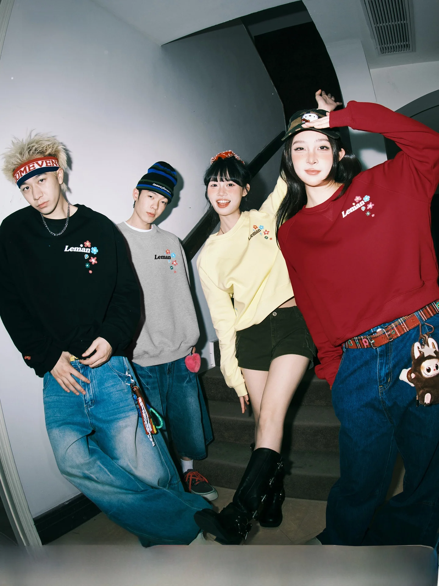 

Lemanism американские свободные толстовки для пар, круглые толстовки с принтом Ne, модные футболки на весну и осень ex Long Sve