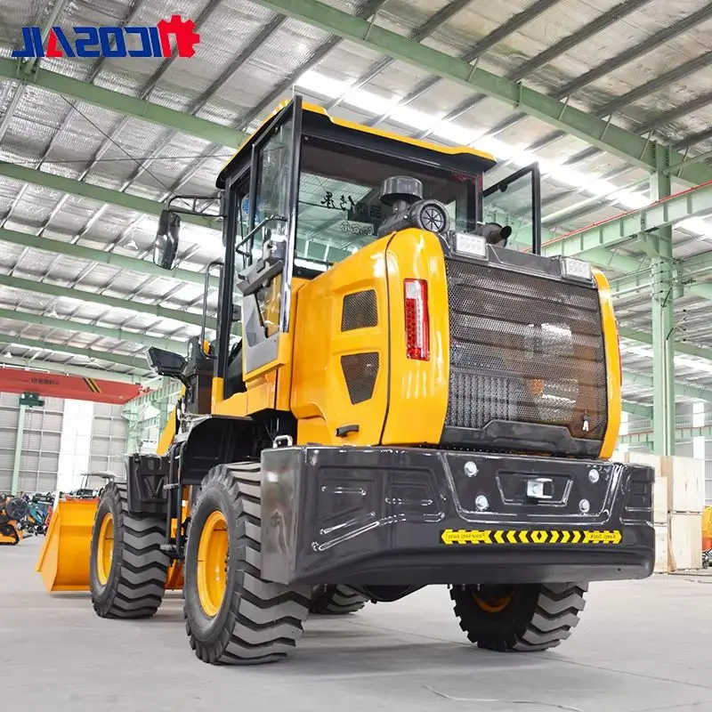 

Мини-шарнирный колесный погрузчик 1,0 т с передним концом двигателя Huichai с одним джойстиком, механическим пилотным управлением