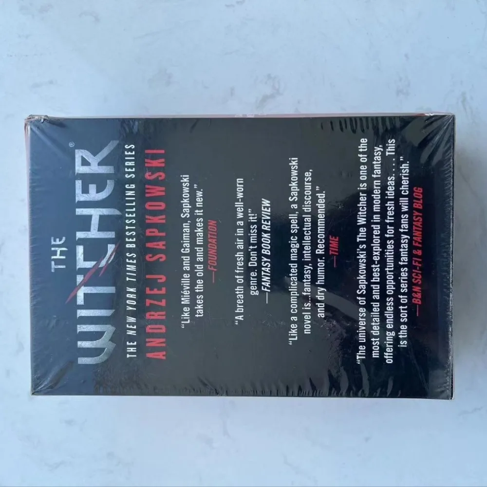 Set speciale in scatola della serie Witcher 7 libri TURKISH